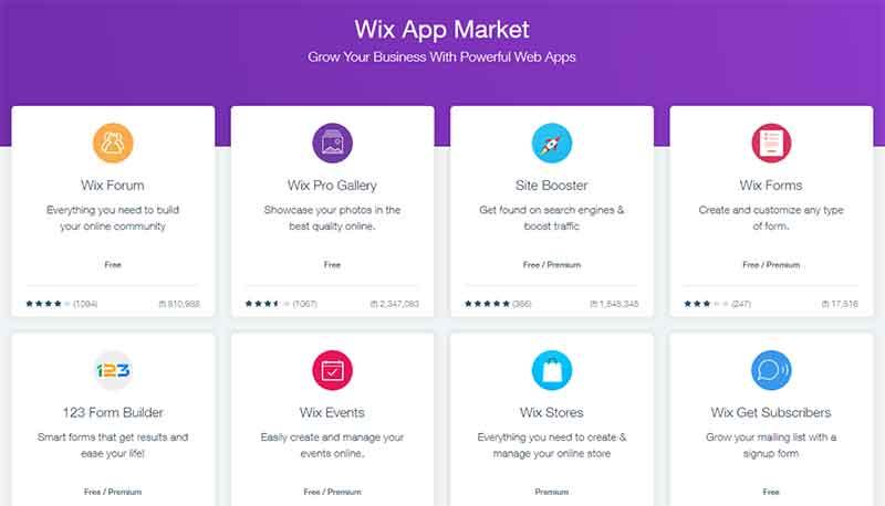 Wix App Market