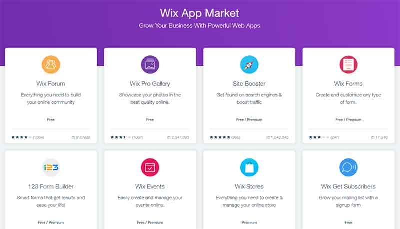Wix App Market