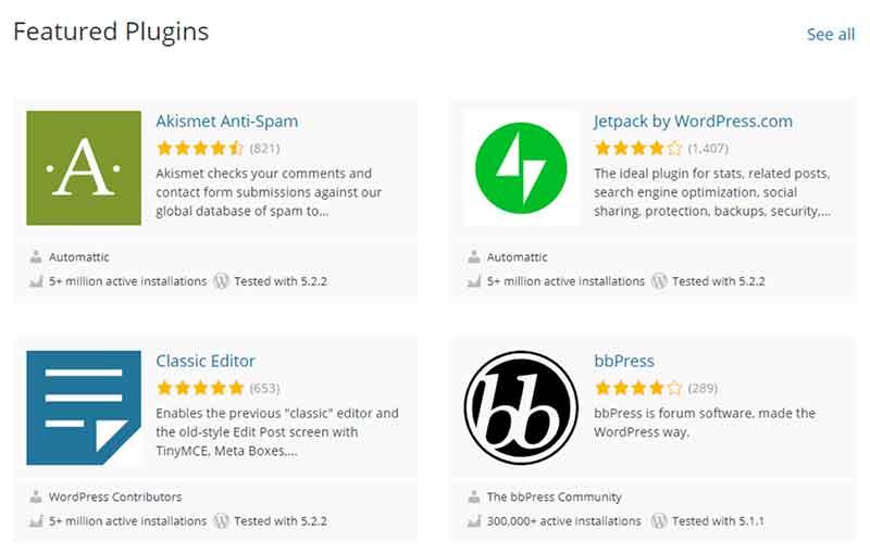 Wordpress Plugins